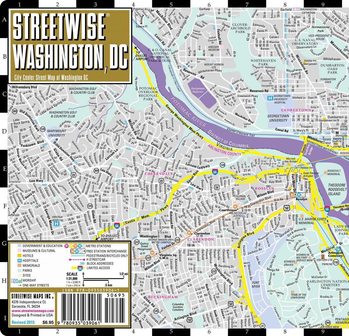 خريطة الشوارع واشنطن dc